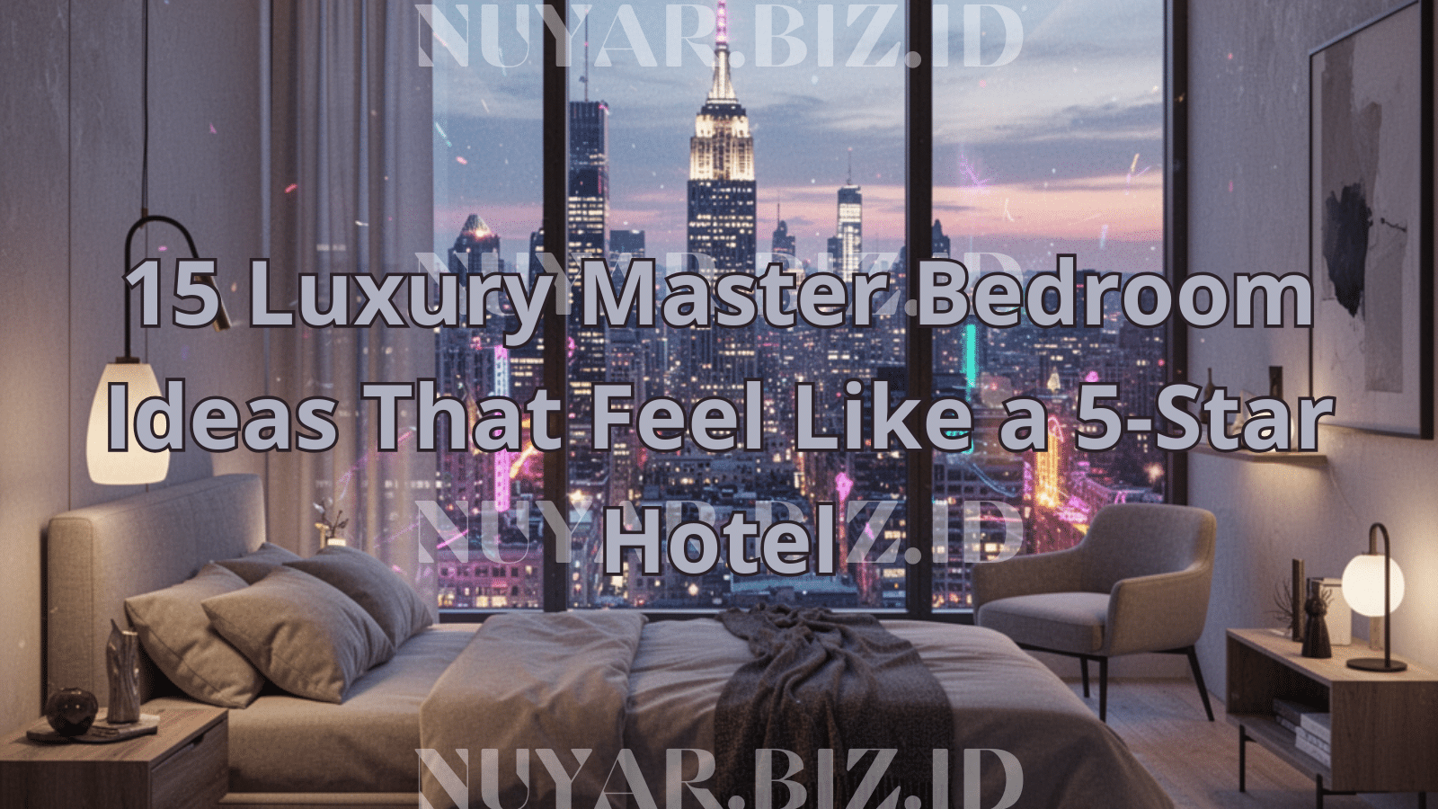 15 Luxury Master Bedroom Ideas That Feel Like a 5-Star Hotel
