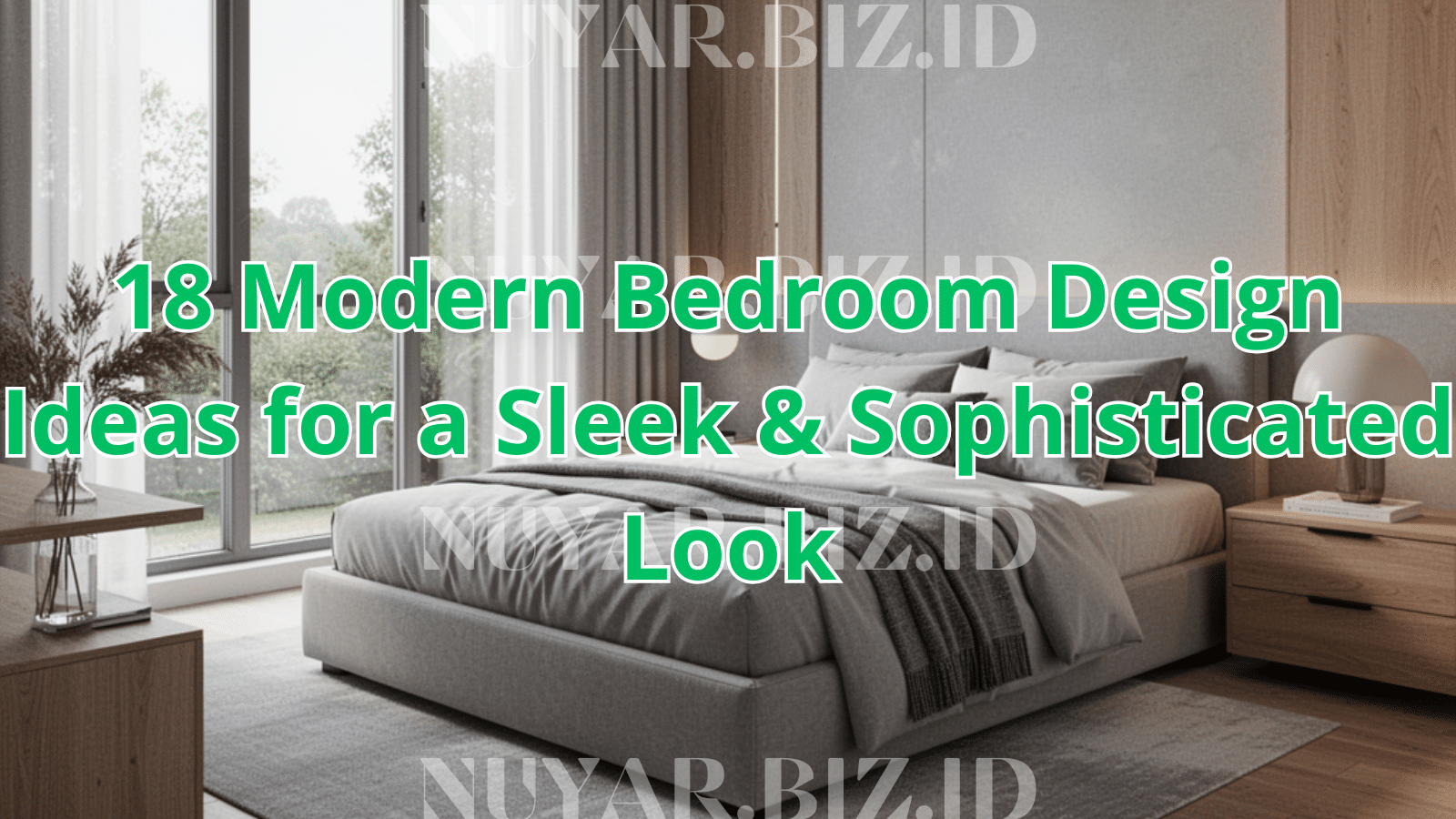 18 Modern Bedroom Design Ideas for a Sleek & Sophisticated Look