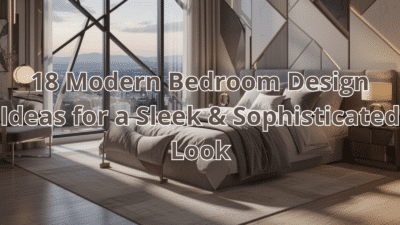 18 Modern Bedroom Design Ideas for a Sleek & Sophisticated Look