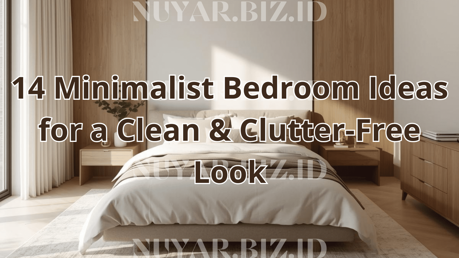 14 Minimalist Bedroom Ideas for a Clean & Clutter-Free Look