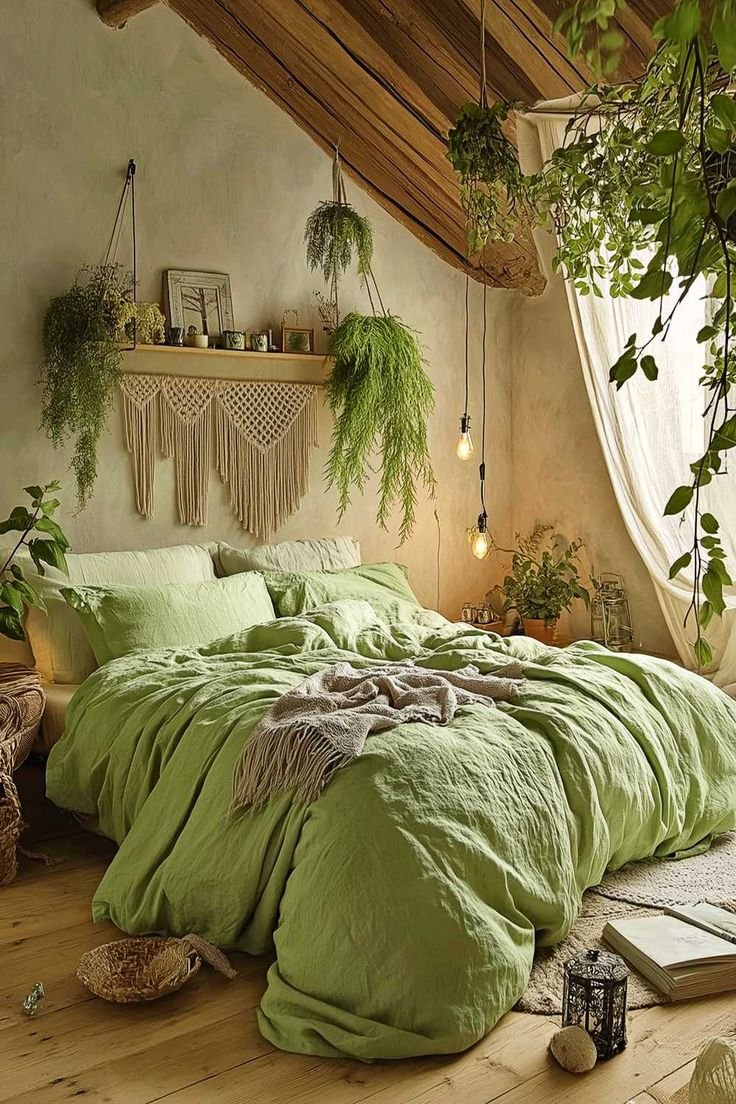 Green Bedroom Ideas