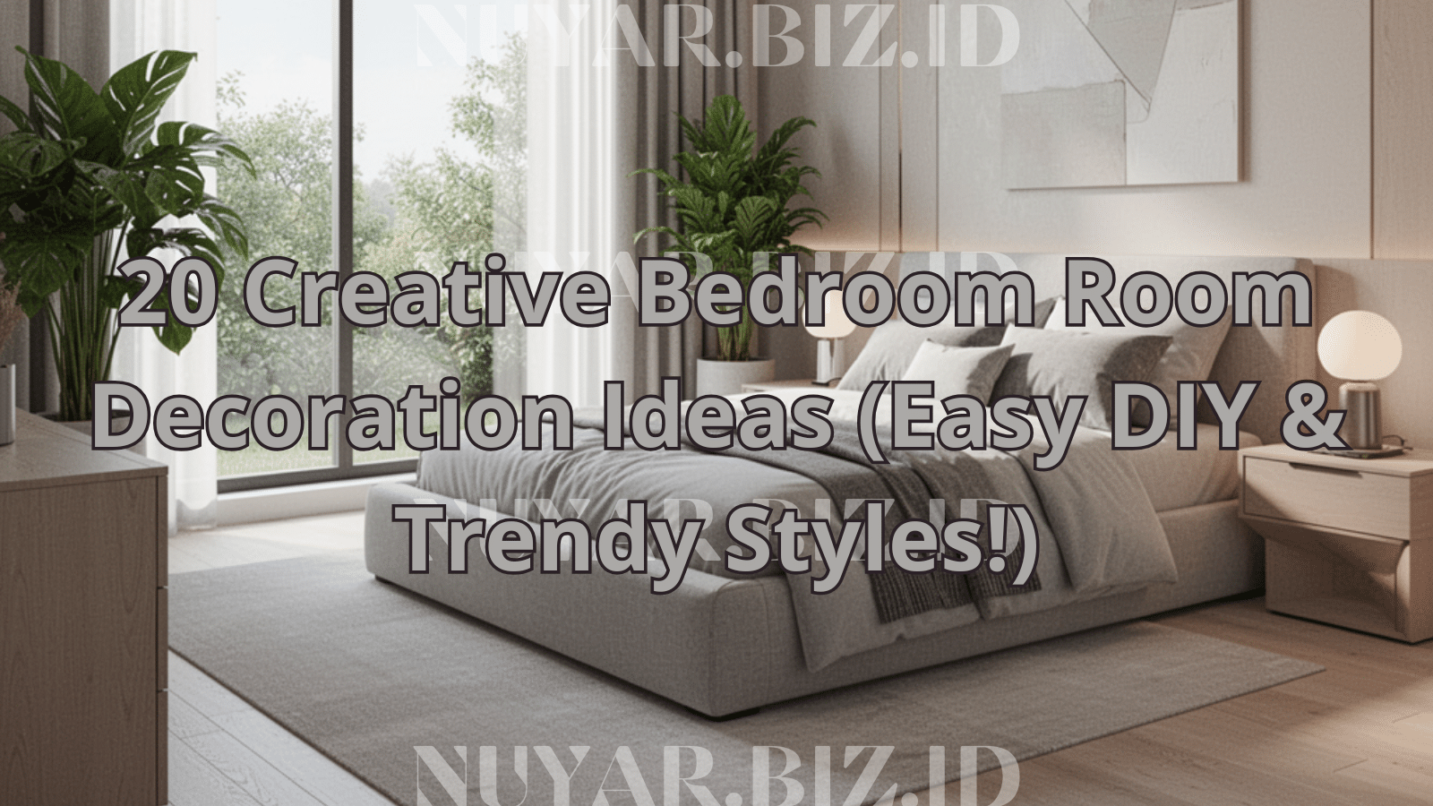 20 Creative Bedroom Room Decoration Ideas (Easy DIY & Trendy Styles!)