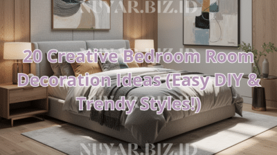 20 Creative Bedroom Room Decoration Ideas (Easy DIY & Trendy Styles!)