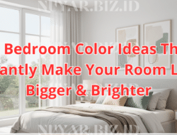 14 Bedroom Color Ideas That Instantly Make Your Room Look Bigger & Brighter