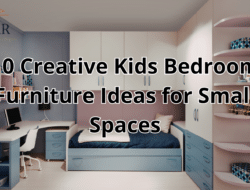 10 Creative Kids Bedroom Furniture Ideas for Small Spaces