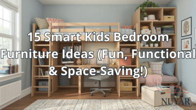 15 Smart Kids Bedroom Furniture Ideas (Fun, Functional & Space-Saving!)