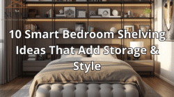 10 Smart Bedroom Shelving Ideas That Add Storage & Style