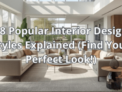 18 Popular Interior Design Styles Explained (Find Your Perfect Look!)