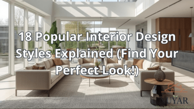 18 Popular Interior Design Styles Explained (Find Your Perfect Look!)